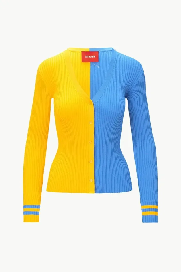 STAUD Tops THE NFL CARGO SWEATER Los Angeles Chargers 8211 Women STAUD Tops THE NFL CARGO SWEATER Los Angeles Chargers 8211 Women