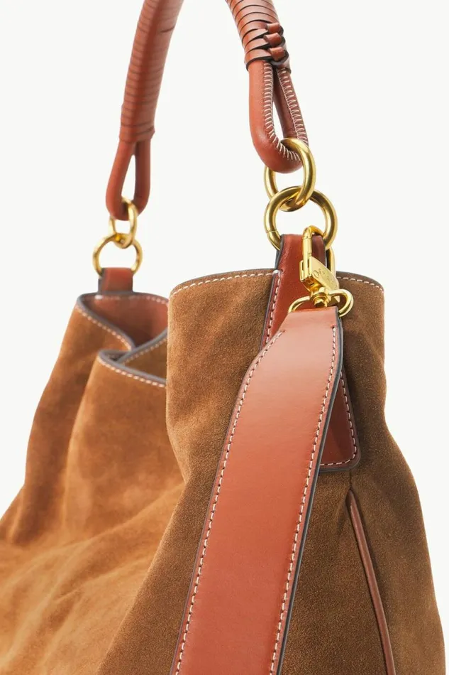 STAUD Totes PERRY BAG Tan Suede 8211 Women STAUD Totes PERRY BAG Tan Suede 8211 Women