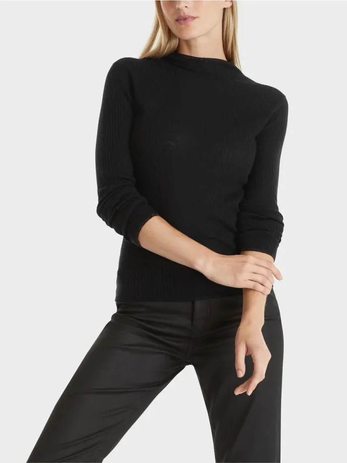 Strick Damen Marc Cain Sweater 034Rethink Together034 Black