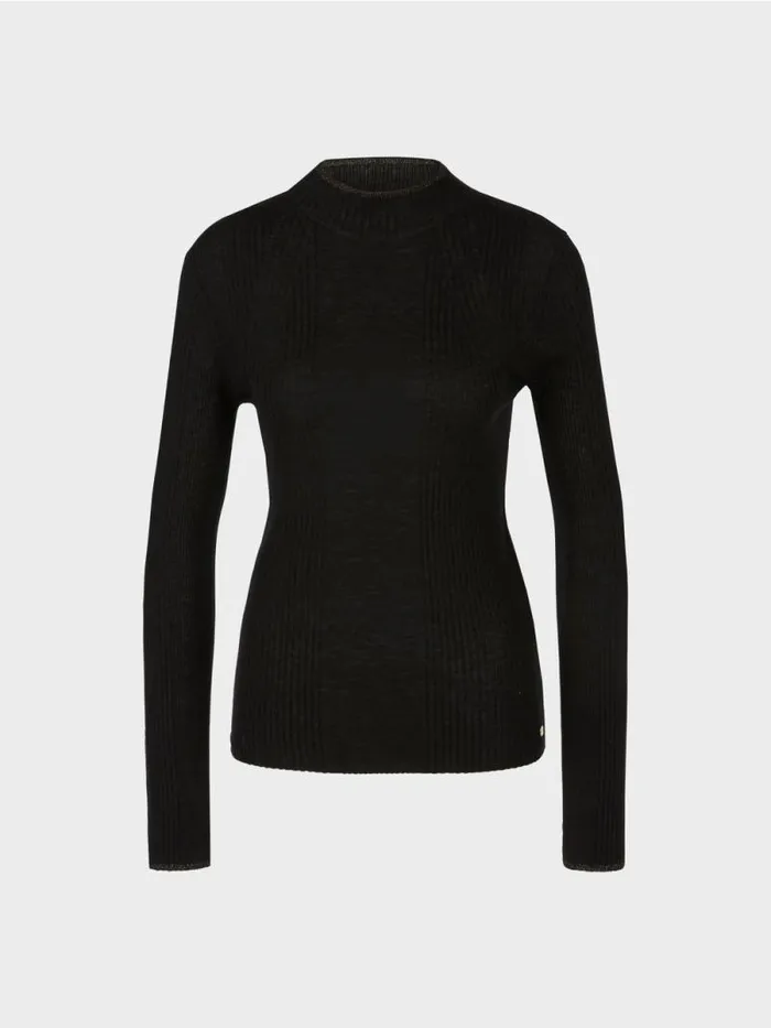 Strick Damen Marc Cain Sweater 034Rethink Together034 Black