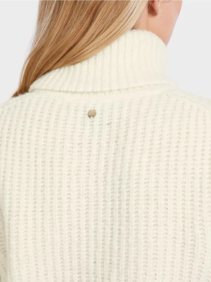 Strick Damen Marc Cain Sweater Knitted In Germany Offwhite