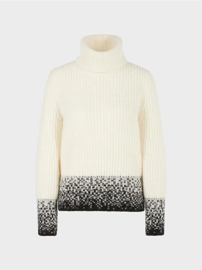 Strick Damen Marc Cain Sweater Knitted In Germany Offwhite