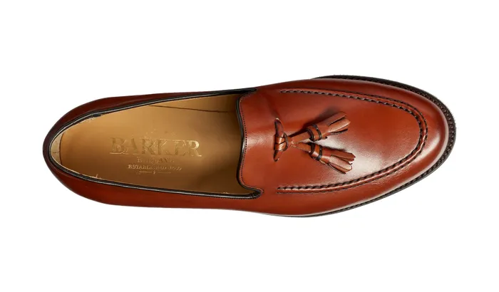 Studland 8211 Rosewood Calf Men Barker Shoes Wedding Shoes