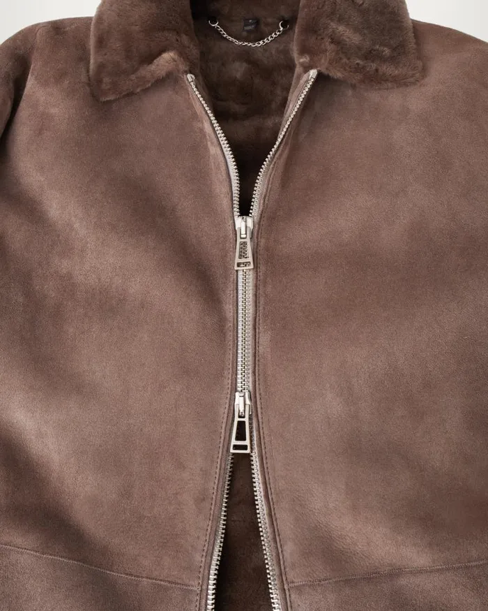 Suede and Shearling Jackets Women Belstaff Spelter Coat Driftwood Suede and Shearling Jackets Women Belstaff Spelter Coat Driftwood