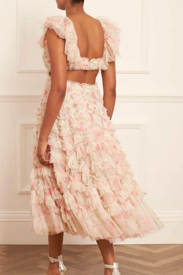 Summer Posy Lola Backless Ballerina Dress Multi Women Needle and Thread Dresses
