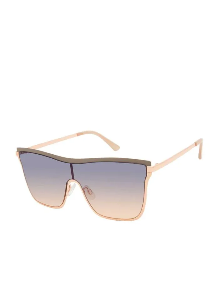Sunglasses Accessories Jessica Simpson Chic Metal Square Shield Sunglasses In Nude and Rose Gold Sunglasses Accessories Jessica Simpson Chic Metal Square Shield Sunglasses In Nude and Rose Gold