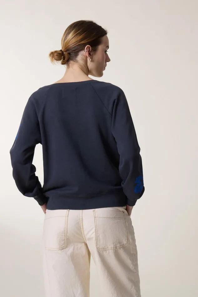 Sweatshirts Women Leon and Harper Shiva Dream Sweatshirt Carbone