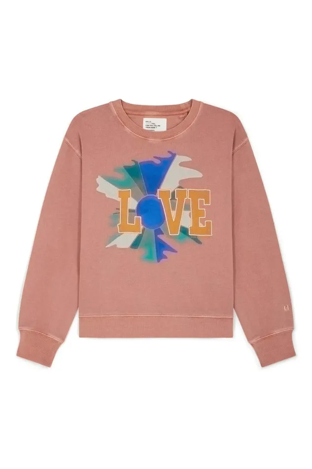 Sweatshirts Women Leon and Harper Sortie Lve Sweatshirt Blush