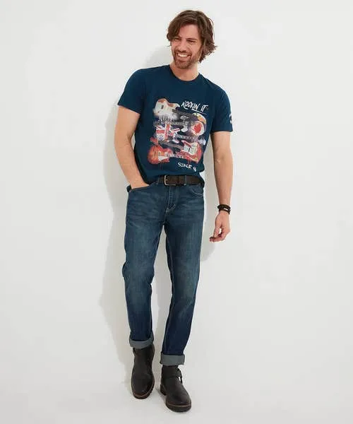 TShirts and Tops Rocking It Tee Blue 8211 Joebrowns Apparel TShirts and Tops Rocking It Tee Blue 8211 Joebrowns Apparel