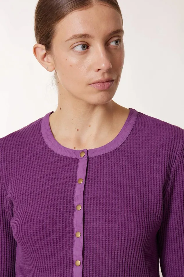 TShirts and Tops Women Leon and Harper Thaisse Pln TShirt Purple