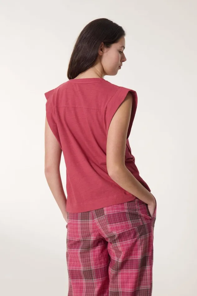 TShirts and Tops Women Leon and Harper Trima1 Plain Tank Top Makeup