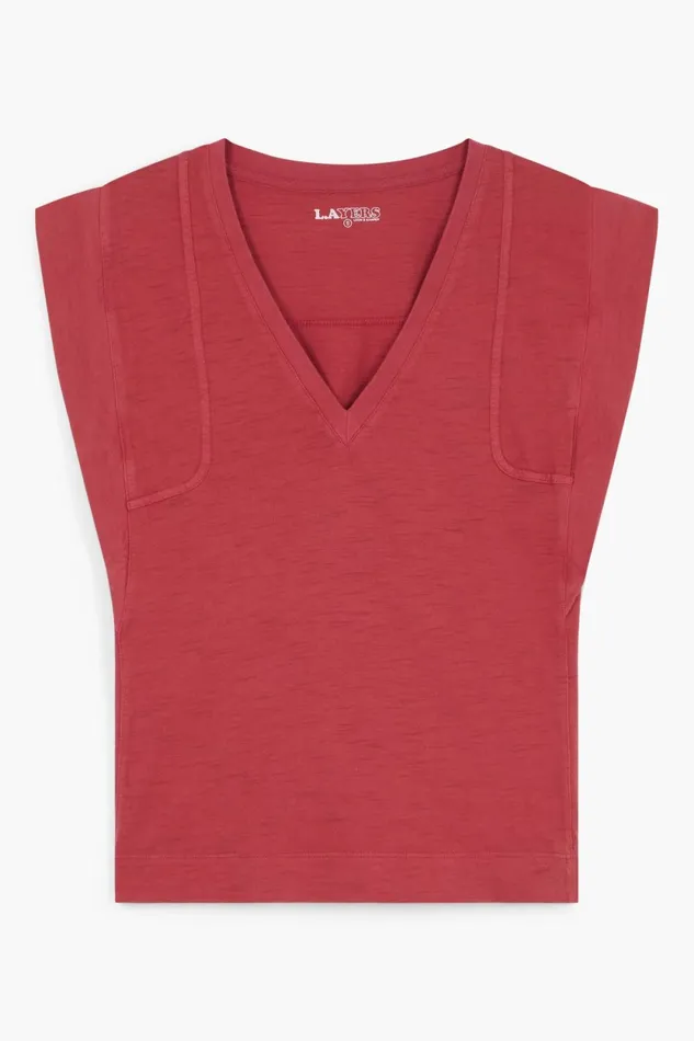 TShirts and Tops Women Leon and Harper Trima1 Plain Tank Top Makeup