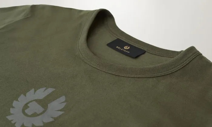 TShirts Men Belstaff Belstaff Signature TShirt Tile Green TShirts Men Belstaff Belstaff Signature TShirt Tile Green