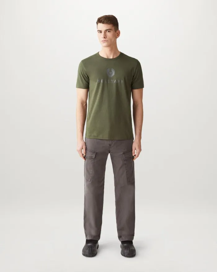 TShirts Men Belstaff Belstaff Signature TShirt Tile Green TShirts Men Belstaff Belstaff Signature TShirt Tile Green