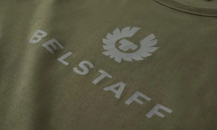 TShirts Men Belstaff Belstaff Signature TShirt Tile Green TShirts Men Belstaff Belstaff Signature TShirt Tile Green