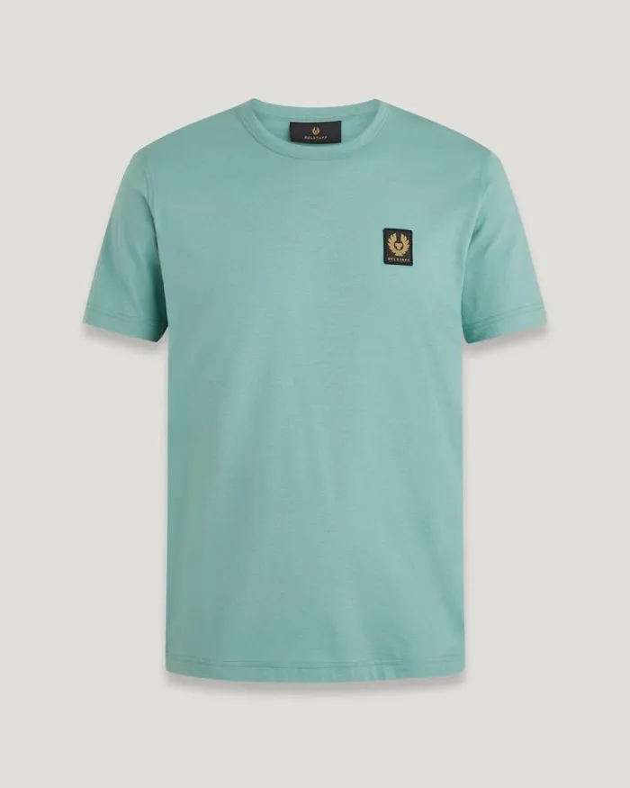 TShirts Men Belstaff Belstaff TShirt Oil Blue
