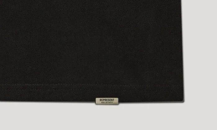 TShirts Men Belstaff Belstaff X Represent Patch TShirt Black TShirts Men Belstaff Belstaff X Represent Patch TShirt Black