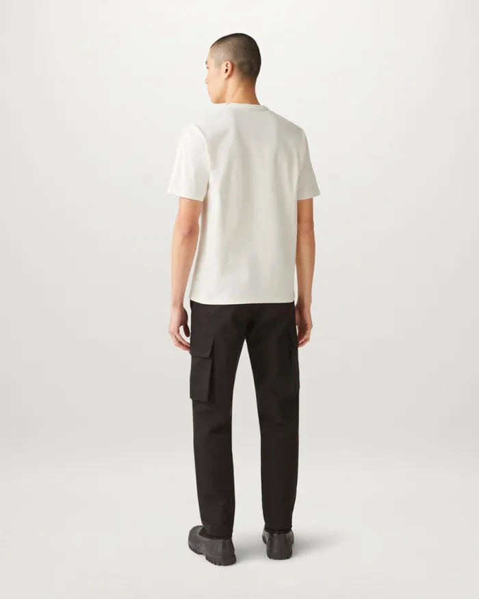 TShirts Men Belstaff Centenary Patch TShirt Chalk TShirts Men Belstaff Centenary Patch TShirt Chalk