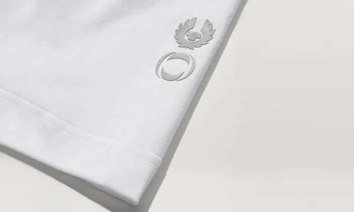 TShirts Men Belstaff Challenger TShirt White TShirts Men Belstaff Challenger TShirt White