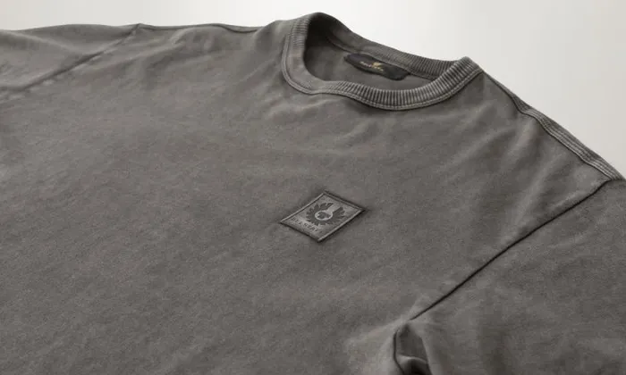 TShirts Men Belstaff Hockley TShirt Forge Grey TShirts Men Belstaff Hockley TShirt Forge Grey