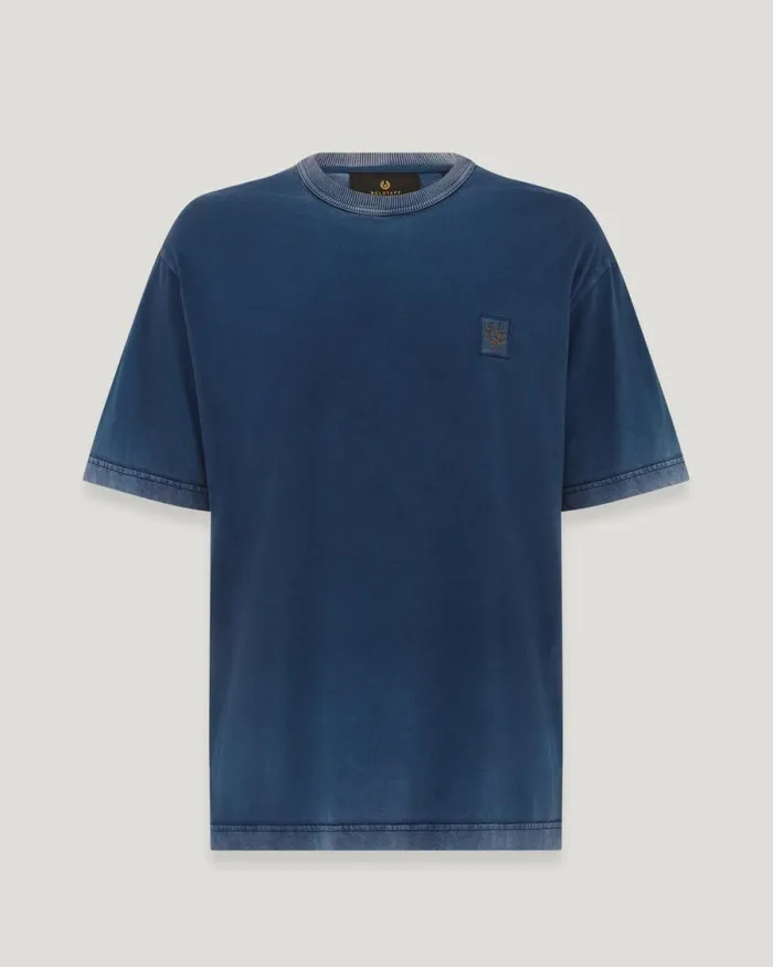 TShirts Men Belstaff Hockley TShirt Insignia Blue