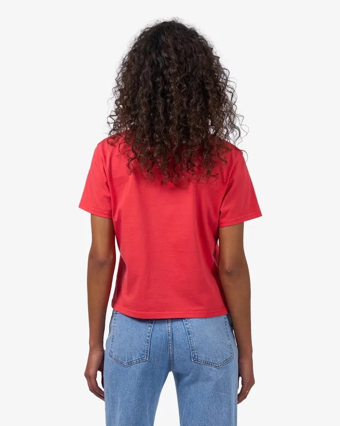 TShirts Organic Boxy Crop Tee 8211 Navy Blue Colorfulstandard Women