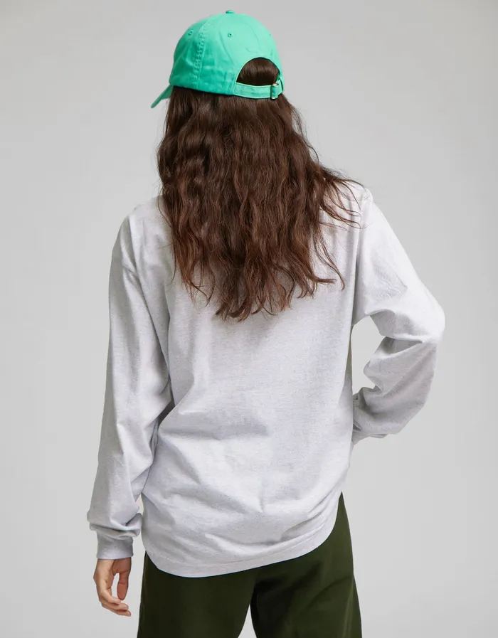 TShirts Oversized Organic LS TShirt 8211 Navy Blue 8211 Colorfulstandard Women