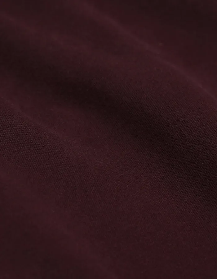 TShirts Women Colorfulstandard Women Light Organic Tee 8211 Oxblood Red