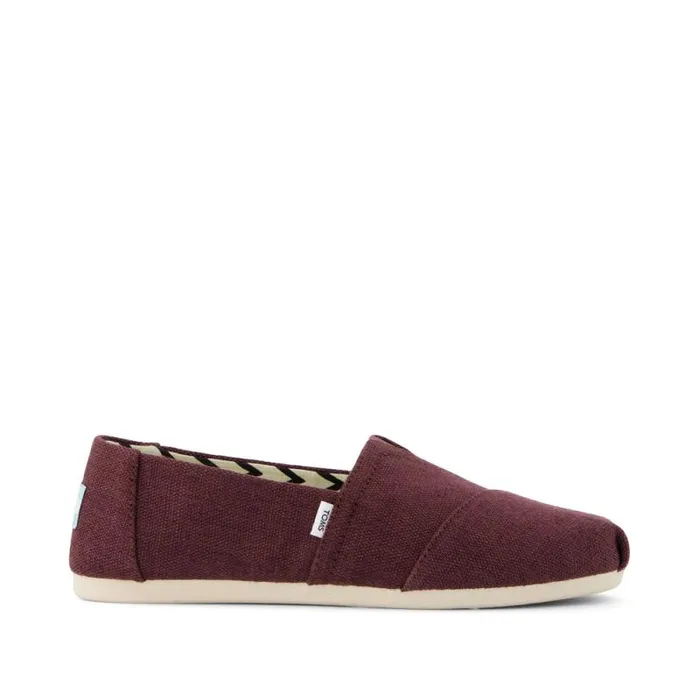 Toms Alpargatas Alpargata Heritage Canvas Deep Burgundy 8211 Women