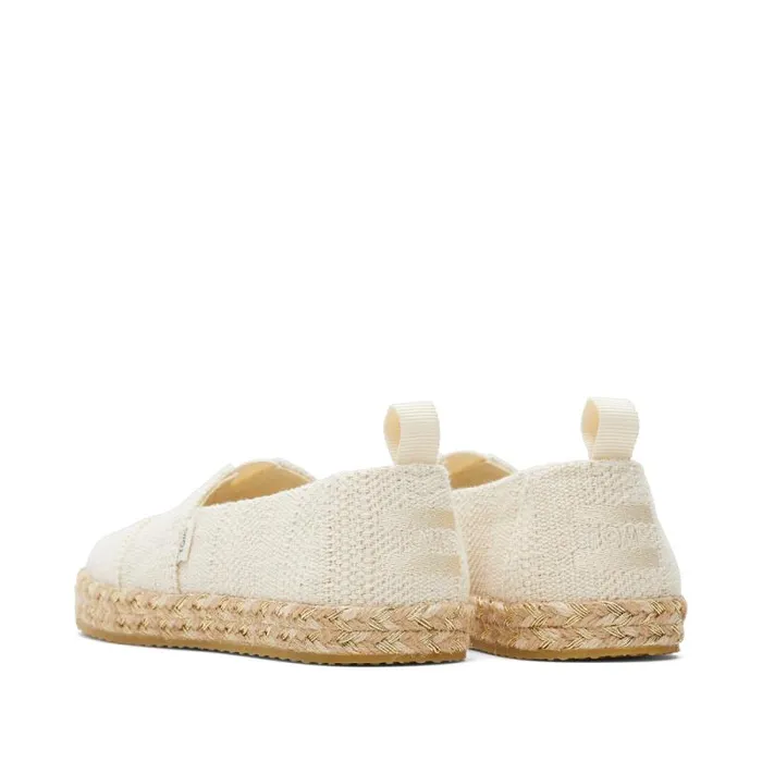 Toms Alpargatas Alpargata Kids Espadrille Natural Metallic 8211 Kids Toms Alpargatas Alpargata Kids Espadrille Natural Metallic 8211 Kids