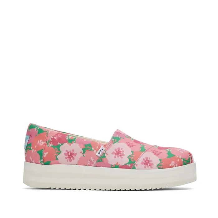 Toms Alpargatas Alpargata Midform Espadrille Pink 8211 Women