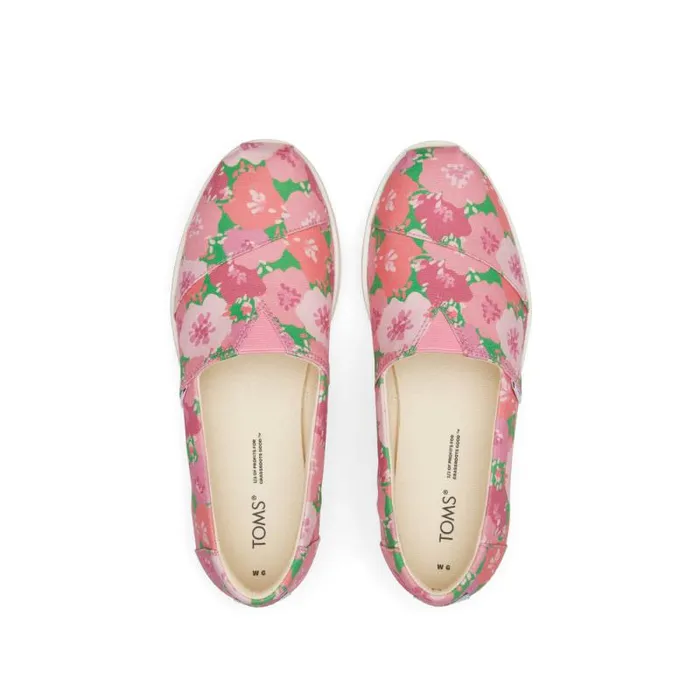 Toms Alpargatas Alpargata Midform Espadrille Pink 8211 Women Toms Alpargatas Alpargata Midform Espadrille Pink 8211 Women