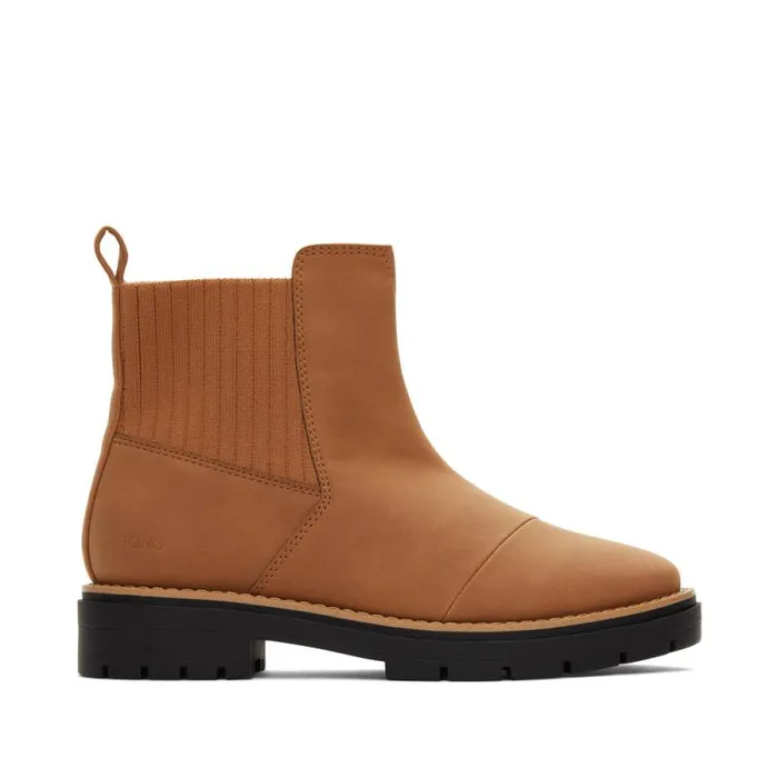 Toms Boots and Booties Cort Boot Vegan Tan 8211 Women
