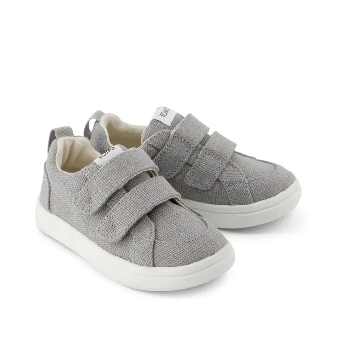 Toms Dress Casual Cruz Double Strap Toddler Sneaker Drizzle Grey Heritage Canvas 8211 Kids Toms Dress Casual Cruz Double Strap Toddler Sneaker Drizzle Grey Heritage Canvas 8211 Kids
