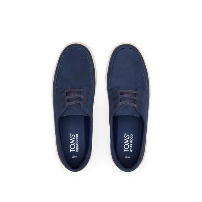 Toms Dress Casual TRVL LITE London Loafer Navy Suede 8211 Men Toms Dress Casual TRVL LITE London Loafer Navy Suede 8211 Men