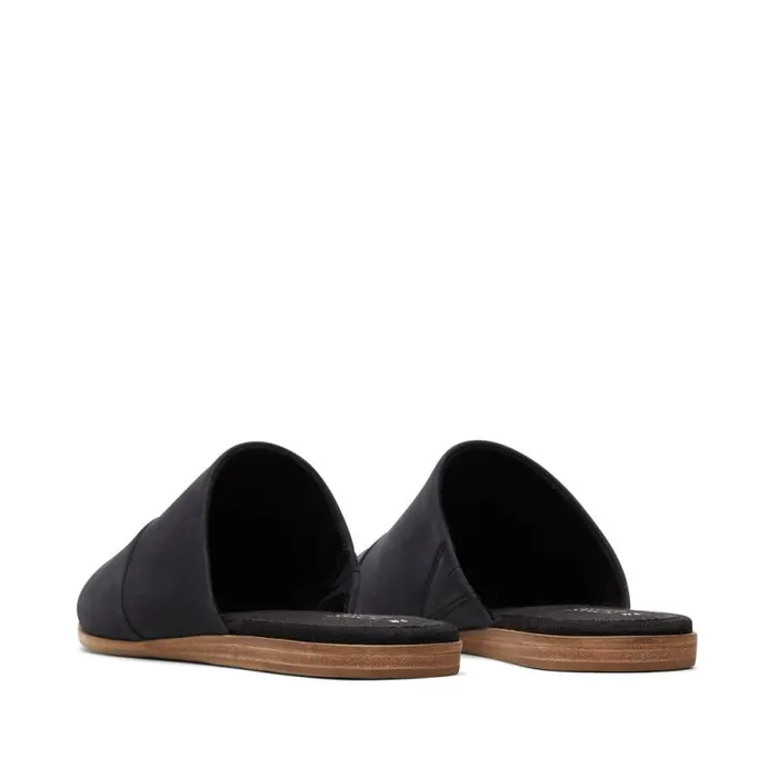 Toms Flats and Loafers Jade Flat Black Leather 8211 Women Toms Flats and Loafers Jade Flat Black Leather 8211 Women