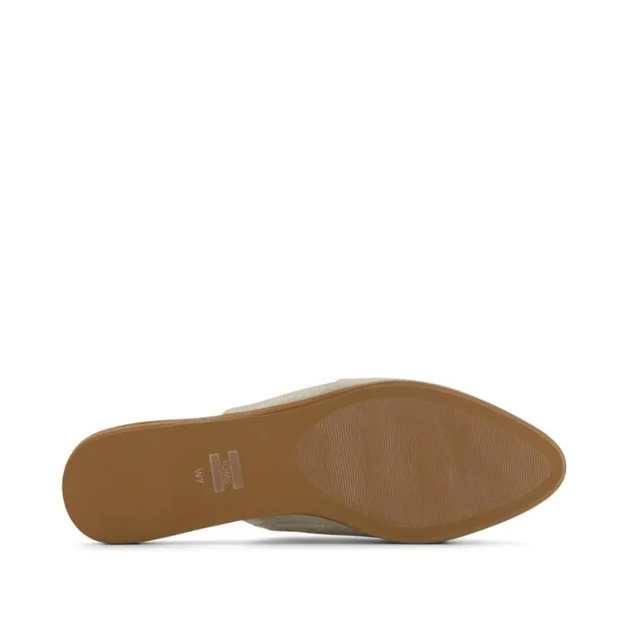 Toms Flats and Loafers Jade Flat Champagne Metallic Suede 8211 Women Toms Flats and Loafers Jade Flat Champagne Metallic Suede 8211 Women