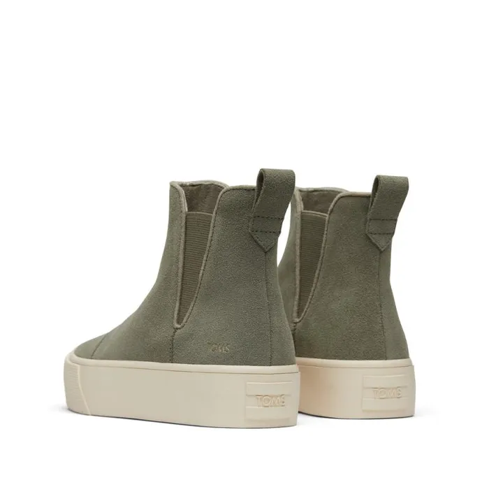 Toms Sneakers Fenix Platform Chelsea Sneaker Vetiver Grey Suede 8211 Women Toms Sneakers Fenix Platform Chelsea Sneaker Vetiver Grey Suede 8211 Women
