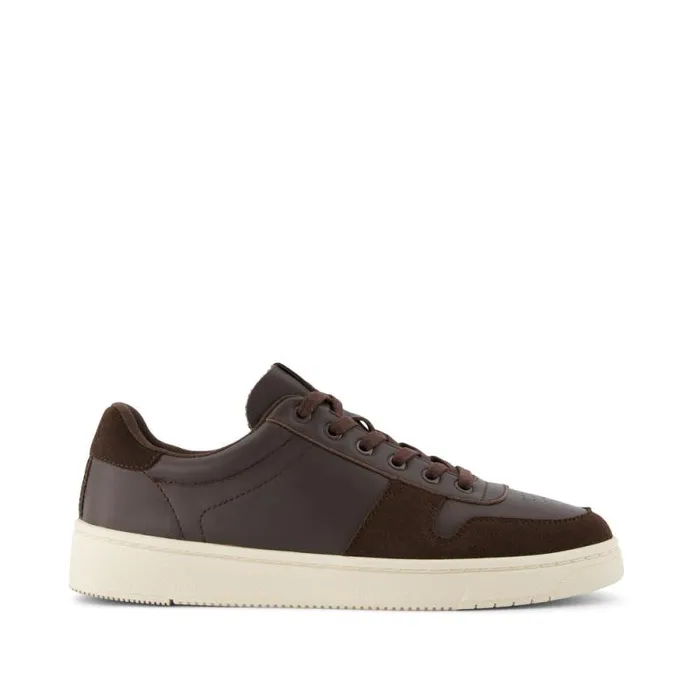 Toms Sneakers TRVL LITE Court Sneaker Brown Leather 8211 Men