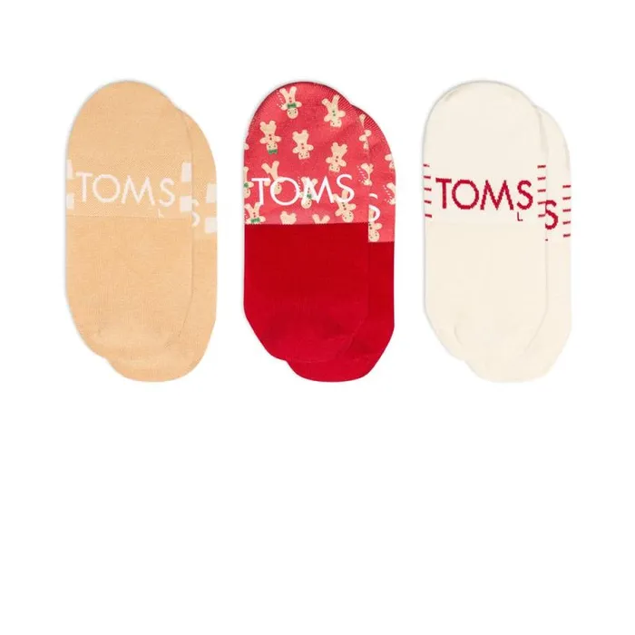 Toms Socks Classic No Show Socks 3 Pack Ginger Bread Multi Holiday Print 8211 Gear Toms Socks Classic No Show Socks 3 Pack Ginger Bread Multi Holiday Print 8211 Gear