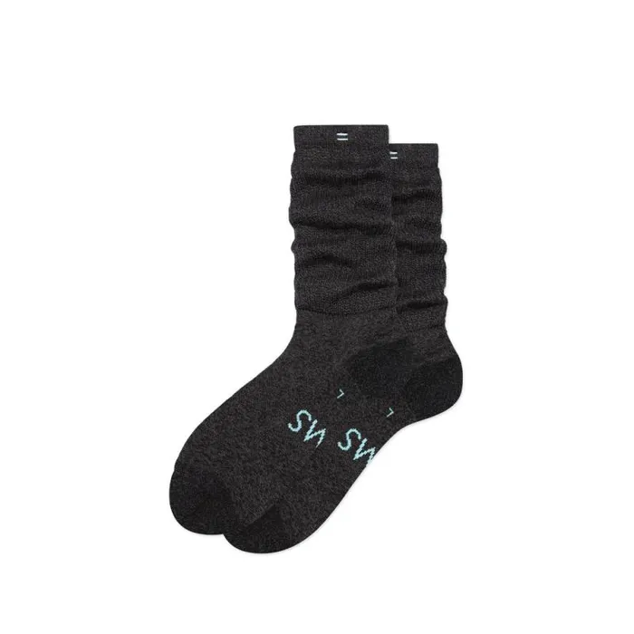 Toms Socks Slouchy Quarter Crew Socks Black 8211 Gear