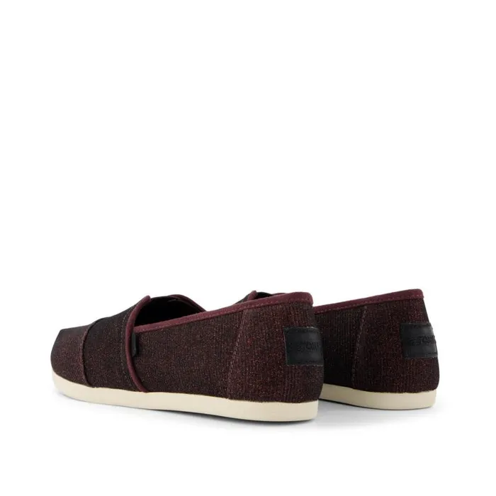 Toms TOMS Classics Alpargata Cloudbound Blackberry Sparkle Glitter 8211 Women Toms TOMS Classics Alpargata Cloudbound Blackberry Sparkle Glitter 8211 Women
