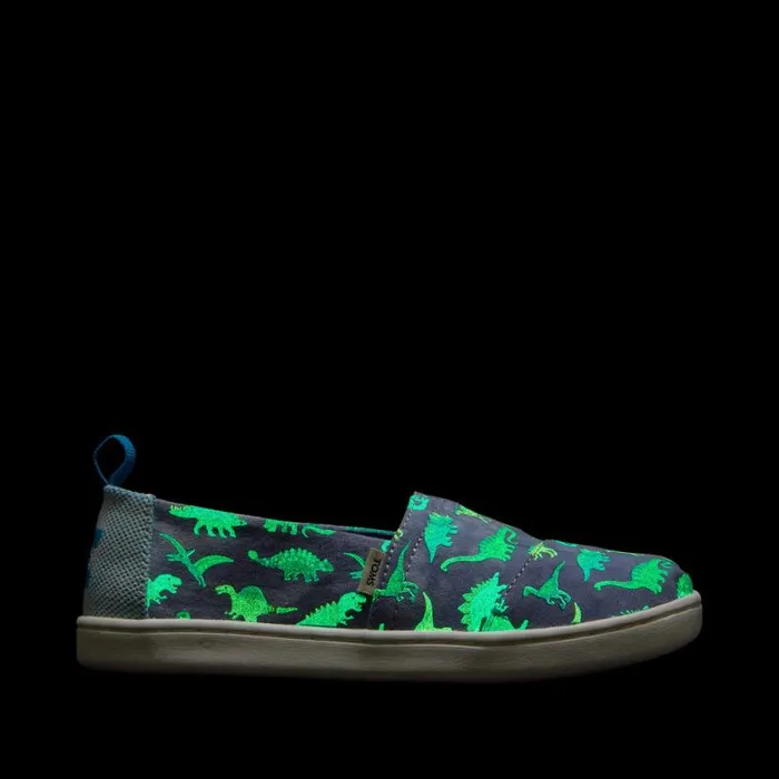 Toms TOMS Classics Alpargata Kids Shoe Dino Print 8211 KidsWomen