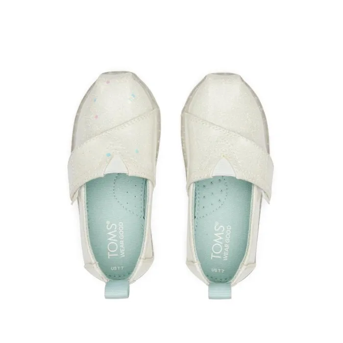 Toms TOMS Classics Alpargata Toddler Shoe Confetti Glitter 8211 KidsWomen Toms TOMS Classics Alpargata Toddler Shoe Confetti Glitter 8211 KidsWomen