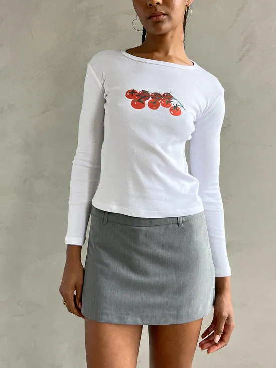 Tops Dana Long Sleeve Tee Pomodoro Lisa Says Gah Women