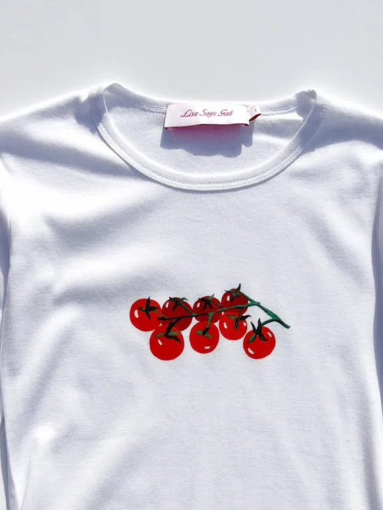 Tops Dana Long Sleeve Tee Pomodoro Lisa Says Gah Women