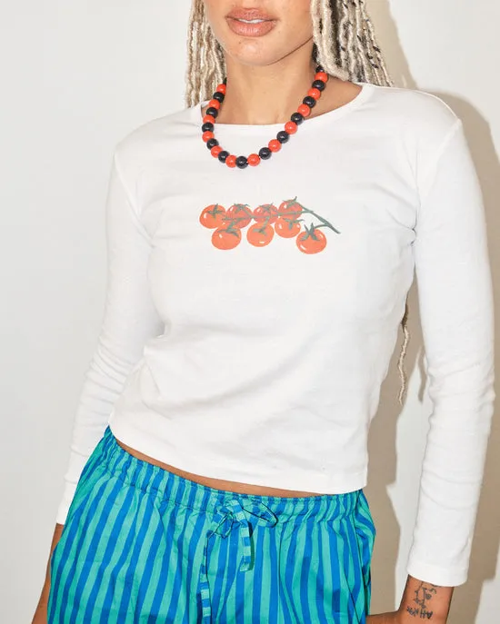 Tops Dana Long Sleeve Tee Pomodoro Lisa Says Gah Women