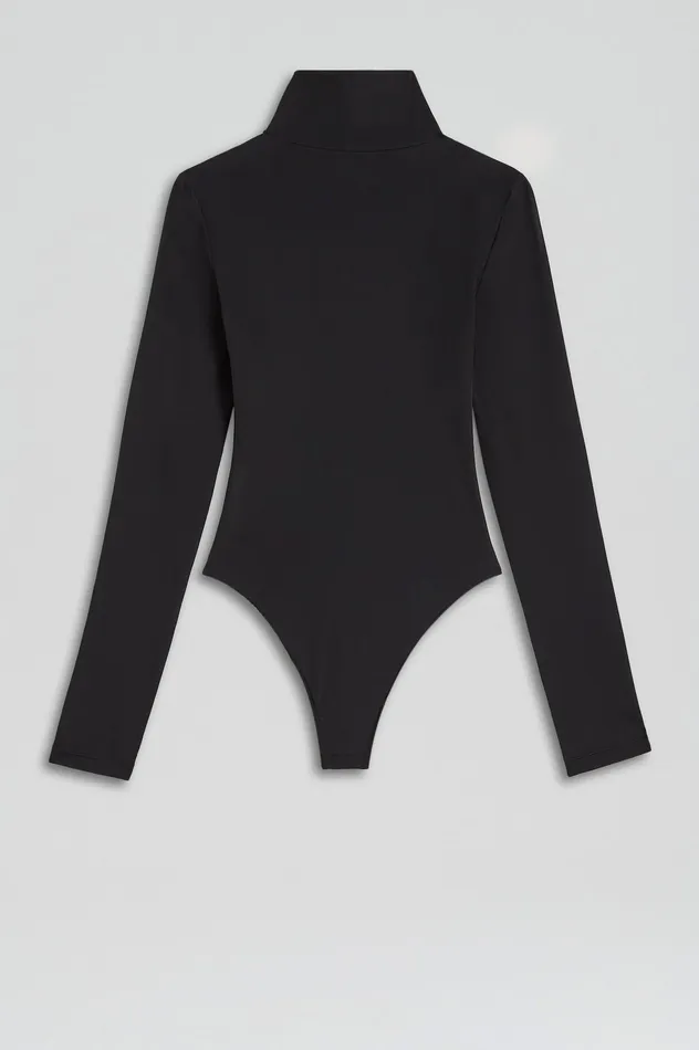 Tops Scanlan Theodore Women TURTLE NECK BODYSUIT BLACK