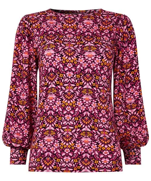 Tops Tunics and Blouses Apparel Wilhelmina Jersey Top Pink Joebrowns Tops Tunics and Blouses Apparel Wilhelmina Jersey Top Pink Joebrowns