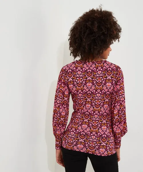 Tops Tunics and Blouses Apparel Wilhelmina Jersey Top Pink Joebrowns Tops Tunics and Blouses Apparel Wilhelmina Jersey Top Pink Joebrowns